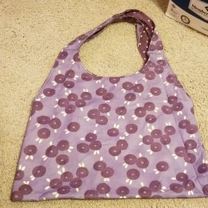 Reversible handmade shoulder bag
